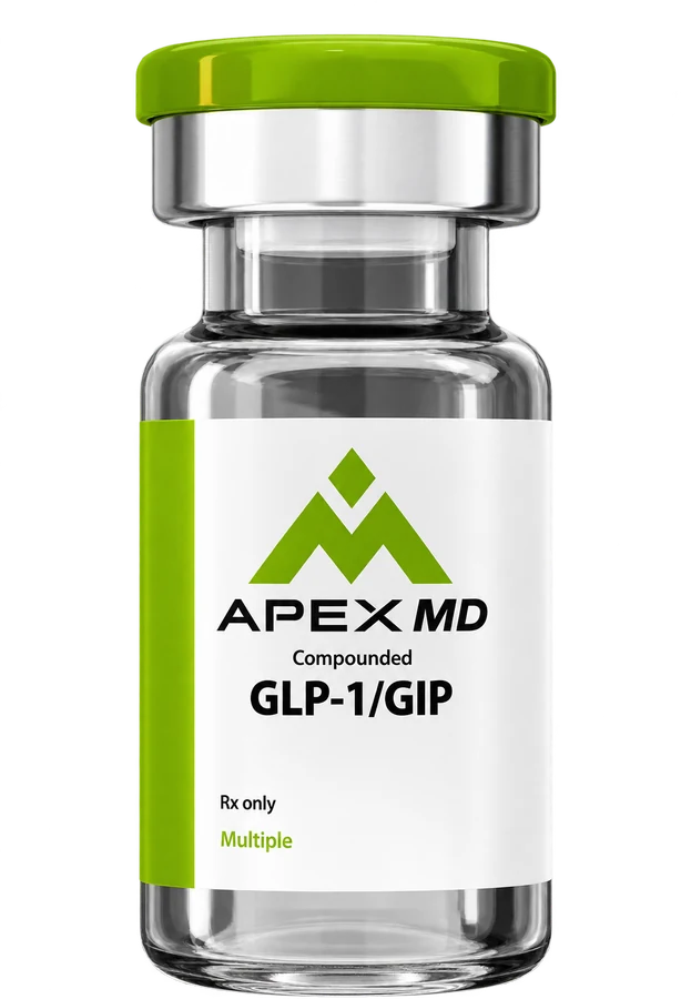 Apex MD compounded GLP-1/GIP vial