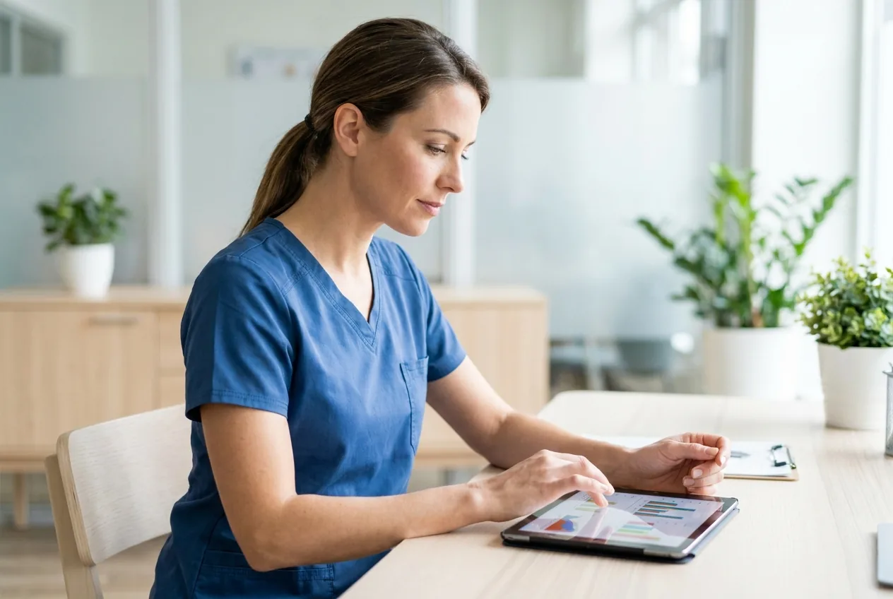 Bloodwork reviewed by a clinician