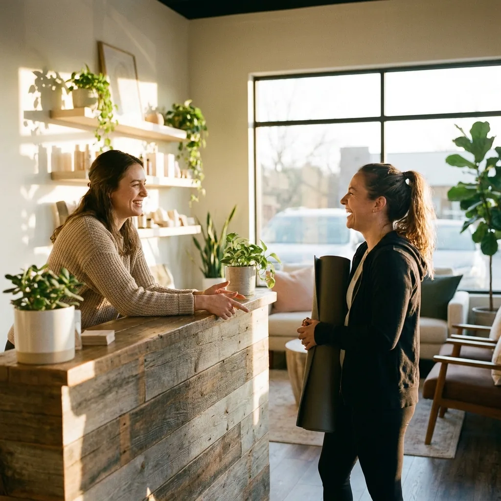 The SPENGA front desk