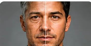 Man looking younger